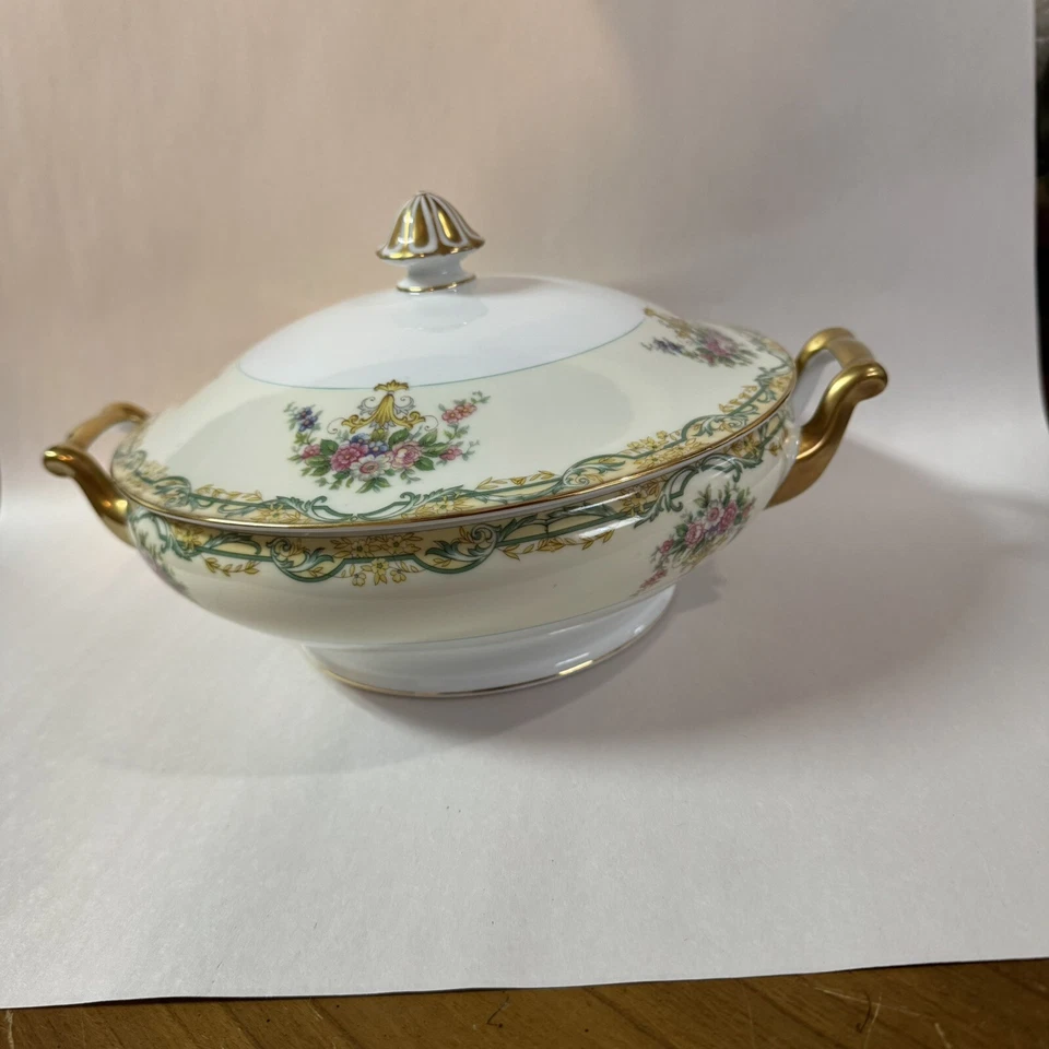 Cazuela cubierta Noritake Arvana Japón 89483 Foto 3 de 4