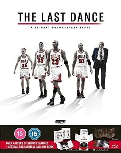 The Last Dance Boxset Bluray SEALED Michael Jordan Chicago Bulls NBA basketball - Image 4 of 4