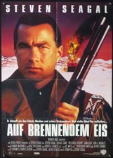 F405 ON DEADLY GROUND affiche originale allemande '95 star/réalisateur Steven Seagal