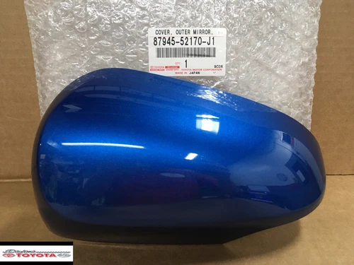  PRIUS "C" MIRROR COVER  87945-52170-J1  FITS 2012-2018 BLUE DRIVER SIDE