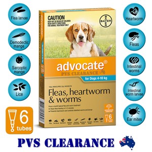ADVOCATE FOR DOGS 4 10KG 6 PACK BEST PRICE