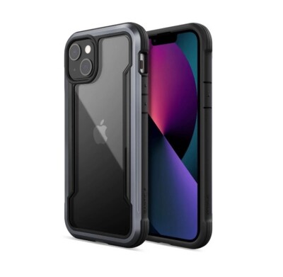 RAPTIC Shield for 6.7 iPhone 14 Pro Max Case, Shockproof Protective Clear Black