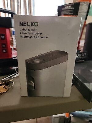 NELKO Label Maker Machine with Tape, P21 Portable Bluetooth Label Printer Sealed