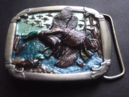 Estaño Crockett & Jones hebillas de cinturón de caza