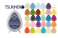 Tsukineko Versamagic Dew Drop Ink, Use on Paper,Wood,Leather,Vellum,Polmer clay