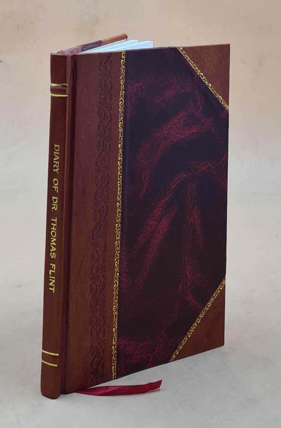 1851 Leather Bound Diary of Dr. Thomas Flint's Journey from California to Maine