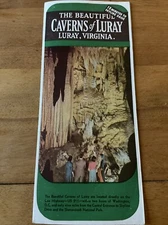 Caverns Of Luray (Luray, Virginia) (1940s) Vintage Brochure 