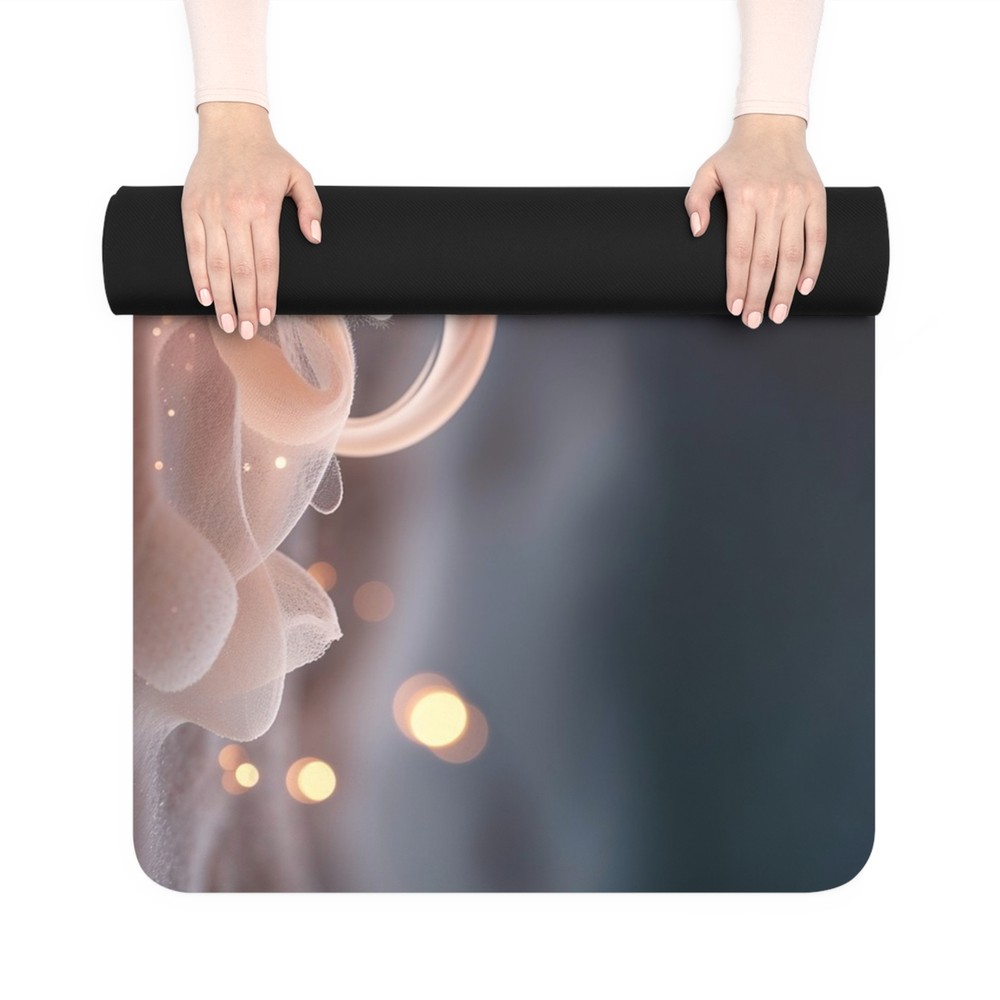 Candle Glow Non-Slip Yoga Mat Perfect for Meditation Pilates and Gifting Candle Glow Non-Slip Yoga Mat Perfect for Meditation Pilates and Gifting