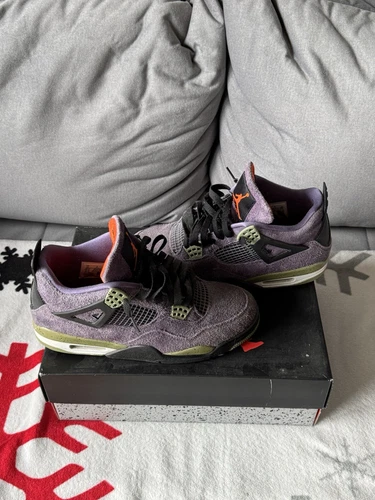 Jordan 4 Retro Purple Canyon