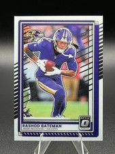 2025 Panini Donruss Optic Football Rashod Bateman #20 Base Card Baltimore Ravens
