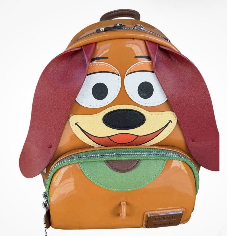 Loungefly Disney Toy Story Slinky Dog Mini Backpack Brown  display picture 2