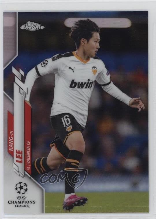 2019-20 Topps Chrome UCL Refractor Kang-in Lee #99 0q9m