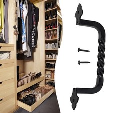 Tirante porta in ferro resistente per armadietto e porte capannone aspetto vinta