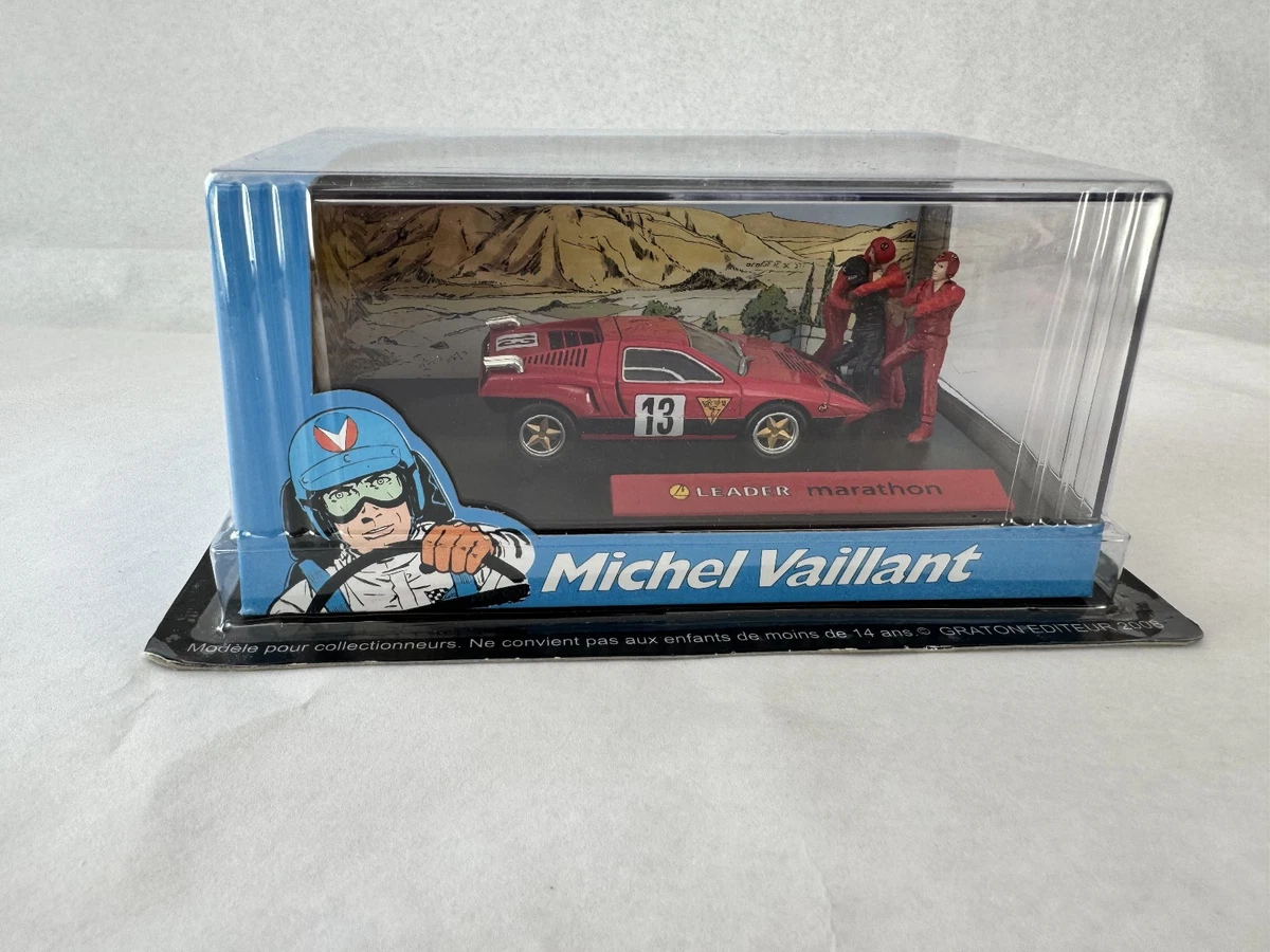 Générique Michel Vaillant Le Mans F1-2003 - 1/43 IXO CAR FIGURINE DECOR V2