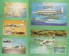 DR WHO 1979 FRENCH POLYNESIA 5 FDC AVIATION MAXIMUM CARD R52289