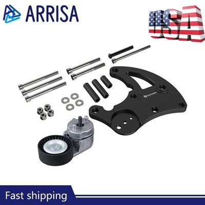 R4 High-Mount AC Bracket for LS1, LS2, LS3, LS6 Swaps on Vortec Truck Engines