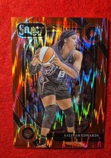 2025 Panini Select WNBA - Courtside Aaliyah Edwards #231 Red Flash Prizm /349