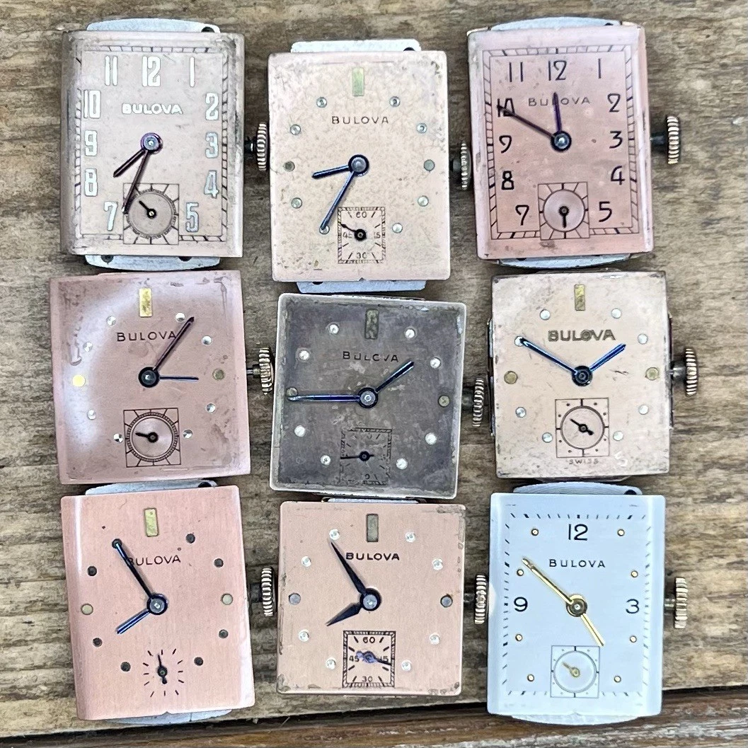Ressort De Tirette (Winkelhebelfeder) Pour Montre Bulova 6AF - Pièce Neuve Sans étiquette