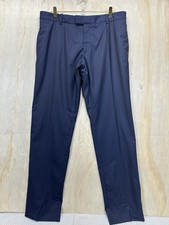 ALEXANDER MCQUEEN mens VTG Slacks 08’ Navy Pinstripe Size34