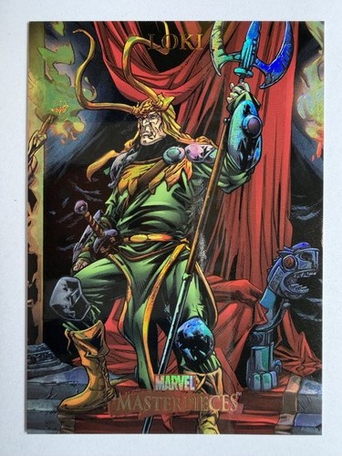 Loki #51 Marvel 2007 Masterpieces card