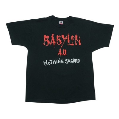 Vintage 1990 Babylon A.D. Nothing Sacred Shirt Size: Extra Large