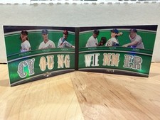 2010 Topps Triple Threads CY Young Winner Relic Booklet 08/18