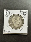 1894 O Barber Silver Quarter FN Fine U.S. 25c Type Coin (Raw18761)