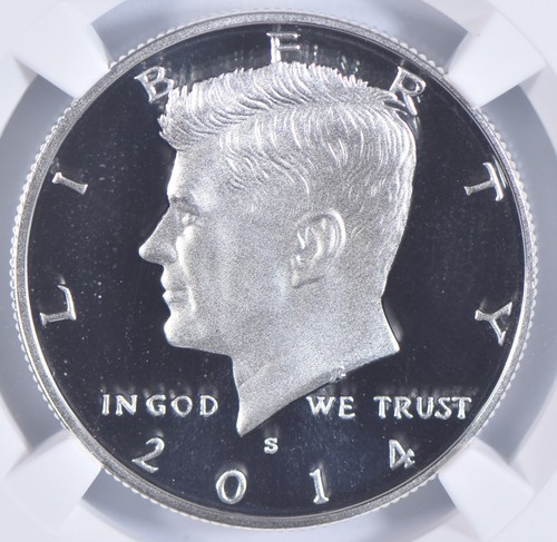 2014-S SILVER Kennedy Half Dollar PF70 UCam - NGC Special Label *5787 - Picture 3 of 5