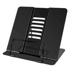 Leggio Da Tavolo per Libri, Supporto Regolabile in Metallo per Ricette,Documenti