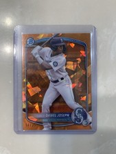 DAWEL JOSEPH 2024 Bowman Chrome - Prospect  #BCP-8 Orange Sapphire 14/25
