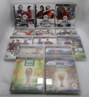 PS3 FIFA Fußball 08-18 2010-2014 Japan Import 13Games Konami