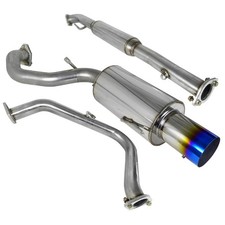 Fits 1995-1999 Mitsubishi Eclipse Rs Gs 2.0l Non Turbo Burnt Tip Exhaust Catback Fits 1995-1999 Mitsubishi Eclipse Rs Gs 2.0l Non Turbo Burnt Tip Exhaust Catback