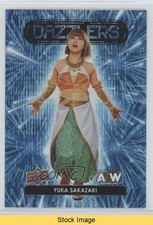 2023 Upper Deck AEW All Elite Wrestling Dazzlers Blue Yuka Sakazaki READ 1u6