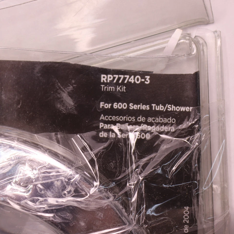 Delta 1 manija perilla válvula moldura gris cromo RP77740-3 falta herrajes Foto 2 de 4