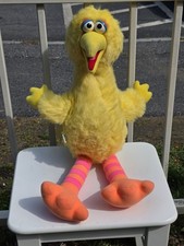 Vtg Big Bird Sesame Street 1986 Talking Pull-String PlaySkool 21  Plush Tested