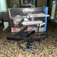 Star Trek TeleMania Collectible Telephone Signature 1994 Edition UNTESTED