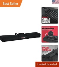 Lightweight 50" Equipment Carry Bag Holds 2 Speaker Stands - Perfect for Events
