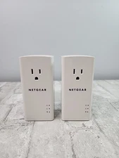 NETGEAR Powerline 1200+ Extra Outlet PLP1200S Ethernet Extenders (Pair)