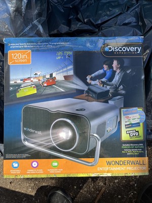 Wonderwall Discovery Expedition Entertainment Projector 120'' Screen NEW in Box