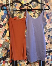 Forever 21 Popular 21 Purple / Orange Dresses  Bodycon S M