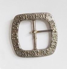 Western Single Prong Hippie Vintage Belt Buckle Cowgirl Rodeo 2 5/8 x 2 7/8