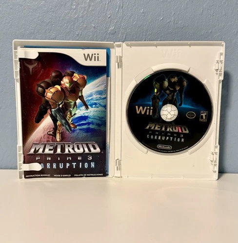 Nintendo Wii Metroid Prime 3 Corruption Complete CIB With Warranty