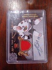 2011-12 Panini Crown Royale - All the King's Men Jonathan Toews #42 (MEM,AU)