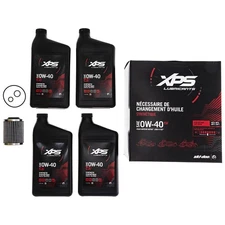 Ski-Doo 779255 Can-Am XPS 0W-40SAE Full Synthetic Oil Change Kit BRP Rotax 1200