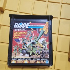 Vintage 1982 Hasbro G.I. Joe Official Collector Display Case 12 Figure H69