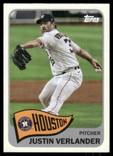 2021 Topps - 1965 Topps Redux #T65-25 Justin Verlander