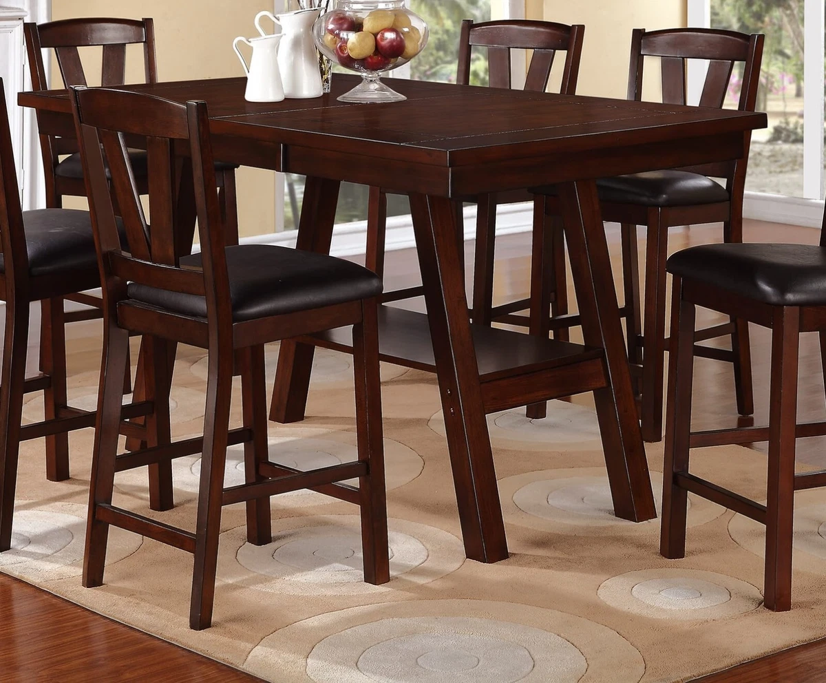 Dark Wood Kitchen Table