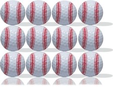 Baseball Golf Balls 12 Pack - Great Gift Idea