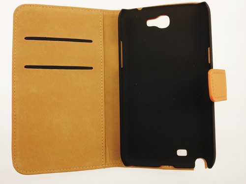 Luxury Genuine Real Leather Wallet Case Cover for Samsung Galaxy Note 2 II N7100 - Picture 24 of 42