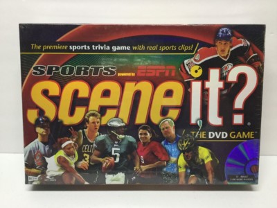 2005 Sports Scene it DVD Board Game ESPN NFL NBA MLB NHL Sealed